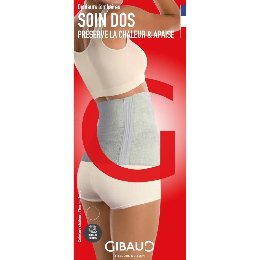 Gibaud Chaleur Nierenwärmer M 25cm ecru 1 St Bandage(s)
