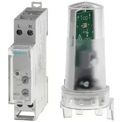 Siemens 7LQ2300 Dämmerungsschalter mit Lichtsensor 230 V,50/60 HZ,1TE,100KLUX IP 30