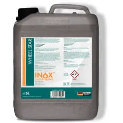 INOX Wheel Star Kanister 5 L Kanister Felgenreiniger entfernt Flugrost und hartnäckigste Bremsstaub