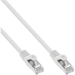 40er B-Pack INLINE Patchkabel, SF/UTP, Cat,5e, weiß, 2m