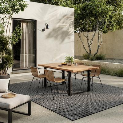 Nourison Horizon Indoor/Outdoor Chevron Area Rug.