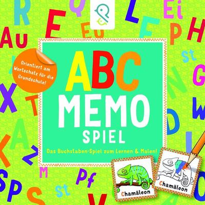 ABC-Memo-Spiel, Game von Sonja Gagel, Klein & groß Verlag