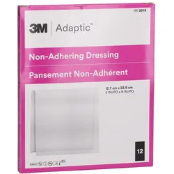 Adaptic 12,7x22,9 cm feuchte Wundauflage 12 St
