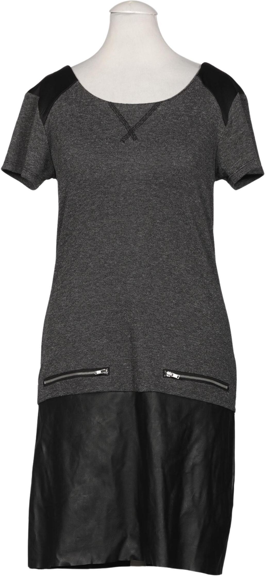 House of cb Damen Kleid, Grau, Gr. S, Baumwolle / Synthetik / Kunstleder - Second Hand