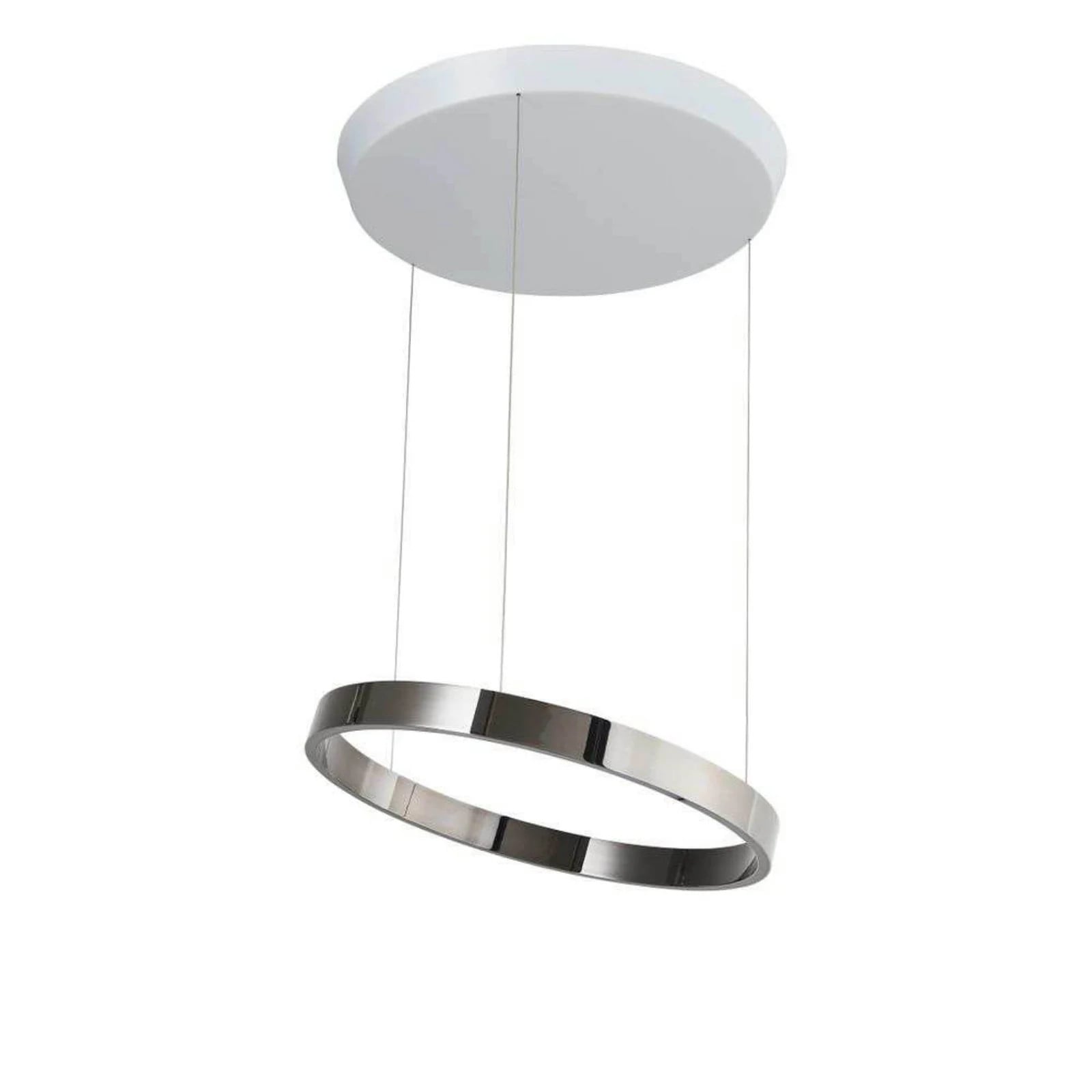 Loom Design EOS 360 Hanglamp Large Gun Metaal - Zilver/Grijs - Aluminium