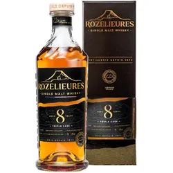 Französischer Whisky - Rozelieures - 8 Jahre - Etui - 0.7L