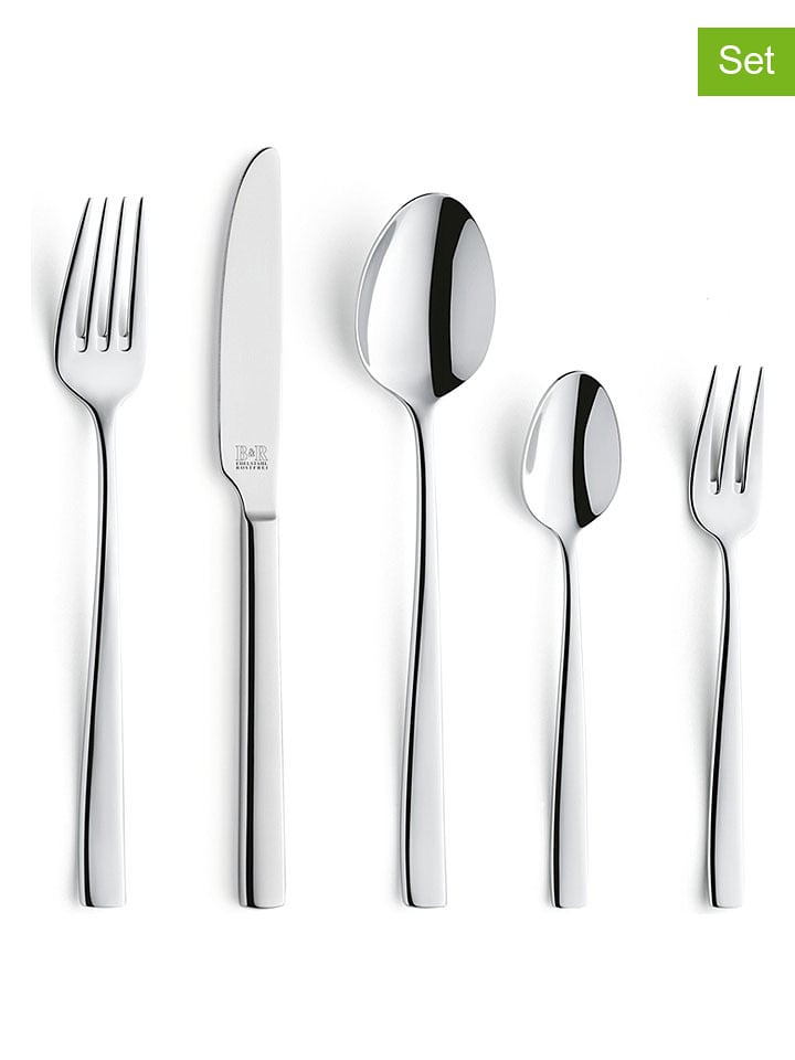 Kuppels 60tlg. Edelstahl-Besteck-Set "Leo" - onesize