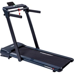Christopeit Laufband TM 3000 S, mit automatischer Steigung, klappbar, mit Bluetooth & Pulsmesser, bis 120 kg & 16 km/h