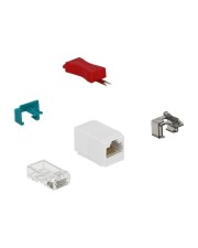 Delock Secure Clip Starter Set LAN cable security lock set (86406)