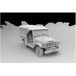 AK Interactive 35004 FJ43 SUV w/Soft Top IDF & LAF 1:35 Plastic Model Kit