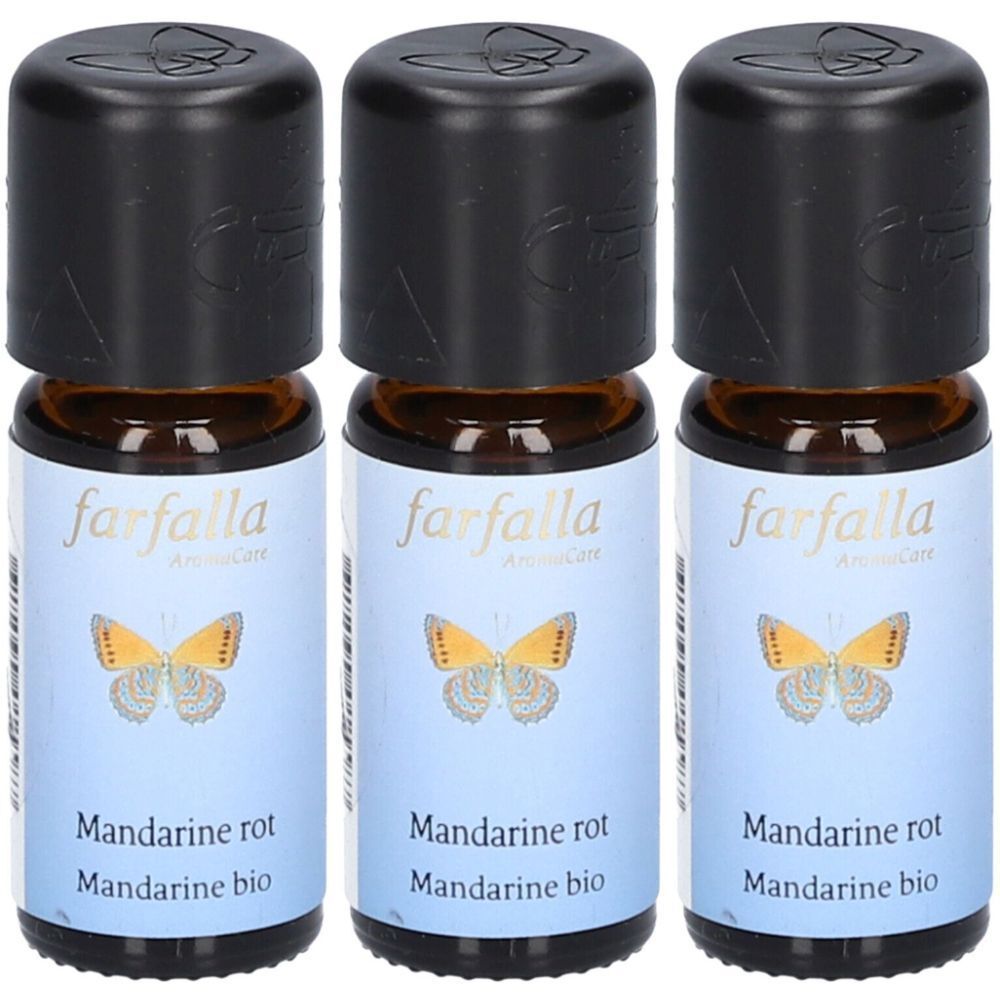 Farfalla Mandarine rot Äth/Öl kbA Fl 10 ml x3 3x10 Ätherisches Öl