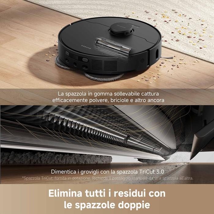 DREAME Robot Aspirapolvere Lavapavimenti L40 Vim Ultra Ae-nero