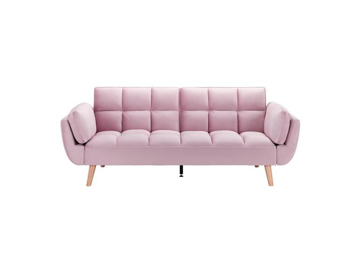 Schlafsofa Cora Rosa Samt