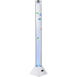 LED-Stehleuchte Mendoza in Silberfarben max. 0,06 Watt