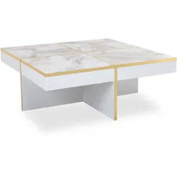 Couchtisch QUILA (BHT 90x35x90 cm) - BHT 90x35x90 cm
