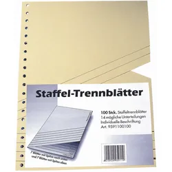 Wekre Trennblätter chamois