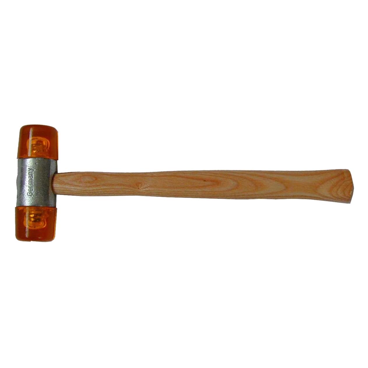 SW-Stahl 51102L Plastikhammer 35 mm mit Esche-Holzstiel I Hammer aus Plastik 390 g I Kunststoffhamme (390 g) (KAL-10119668)