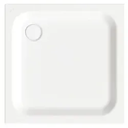 Bette BetteSupra Duschwanne 5920-004AE 90x90x6,5cm, Antirutsch/Pro, edelweiß