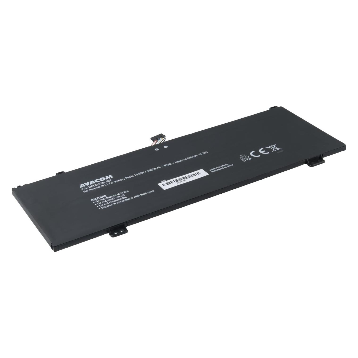 Avacom baterie pro Lenovo ThinkBook 13s, 14s, Li-Pol 15,36V 2965mAh 46Wh (2965 mAh) (NOLE-13S-45P)