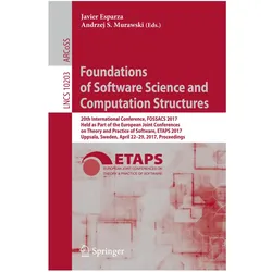 Foundations of Software Science and Computation Structures, Fachbücher von Andrzej S. Murawski, Javier Esparza