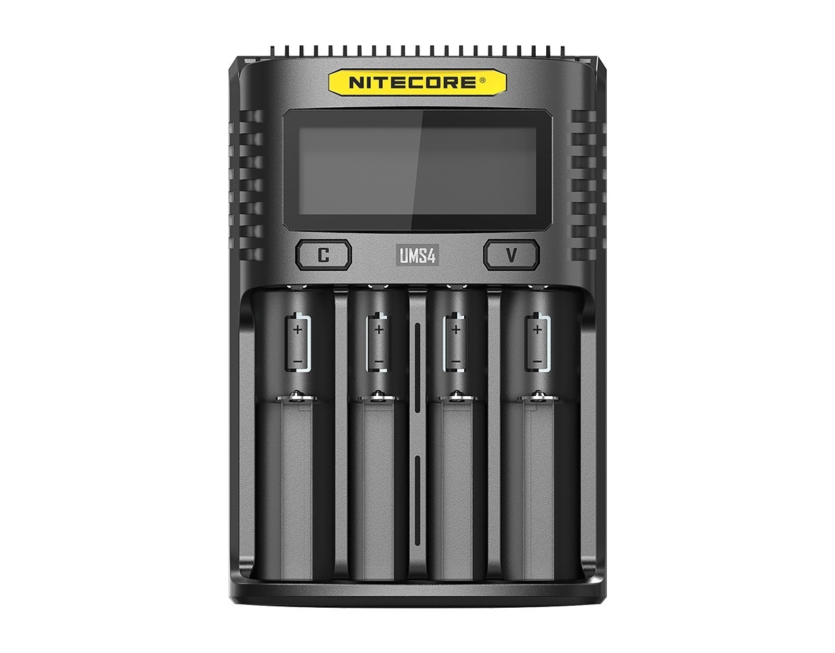 Nitecore UMS4 4-schacht USB-sneloplader