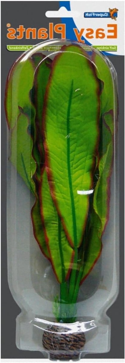 Realistische groene kunstplant voor aquarium decoratie, 30 cm hoog