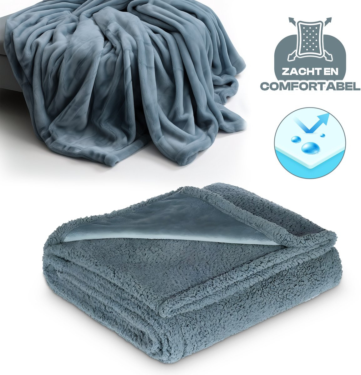 Unlimited Collection Love Blanket Waterdichte Deken XXL 145 x 216 cm