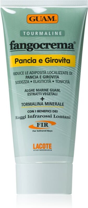 Guam Tourmaline crème de boue ventre et taille 150 ml