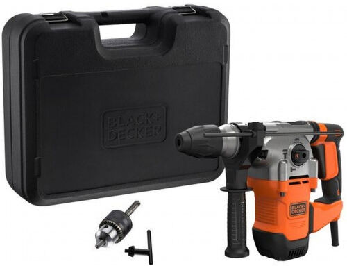 BLACK &amp; DECKER Black &amp;amp; Decker BEHS03K-QS Marteau perforateur SDS-Plus (3,7J/1250W), coffret