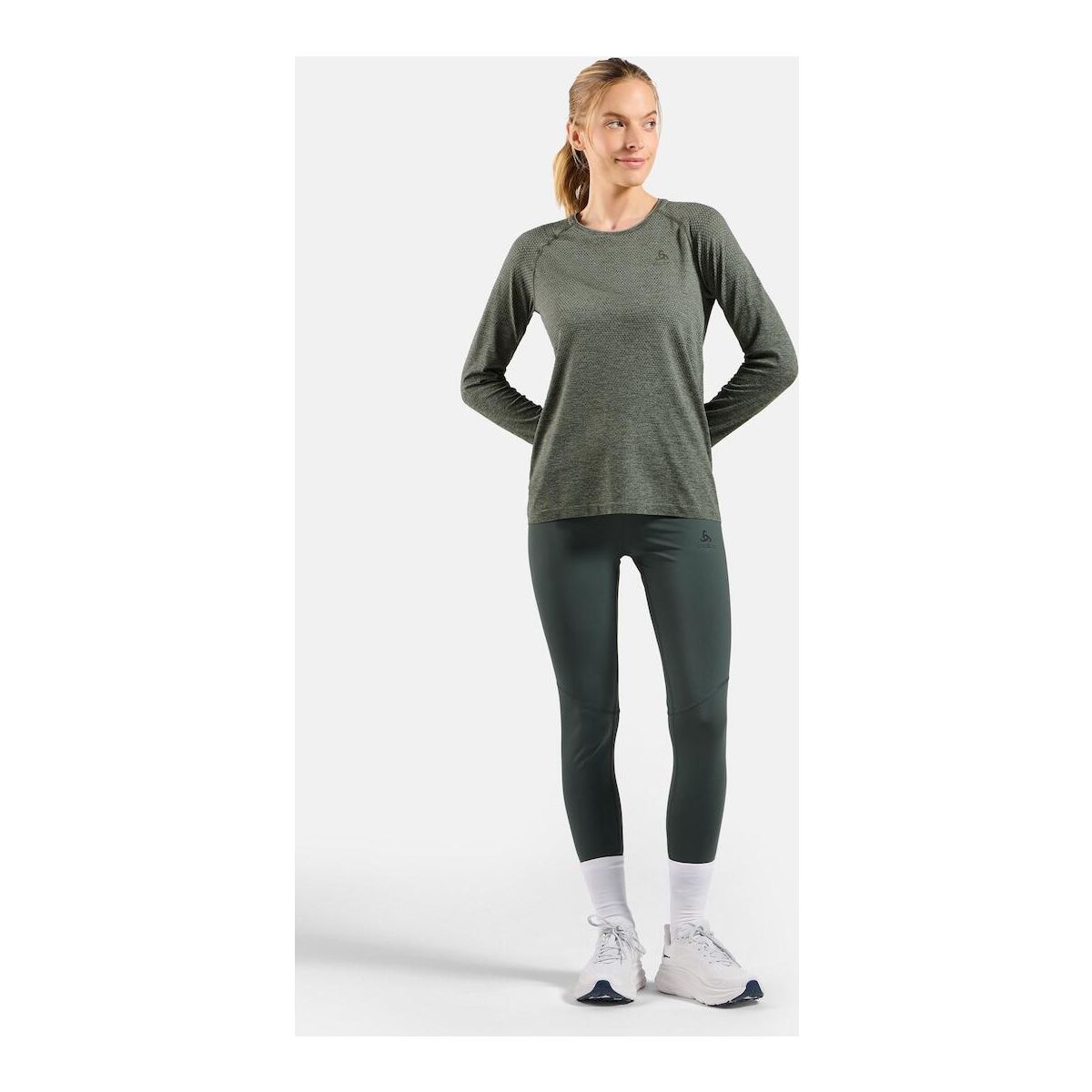 Odlo The Zeroweight Running Tights urban chic (10877) M 322961-10877-M