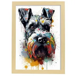 POSTER Rosina Wachtmeister – Bäume A3 Rahmen Aus Hellem Holz
