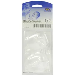 Sauger Milch Kirsche Ventil Silikon 0-18 Monate 2 St