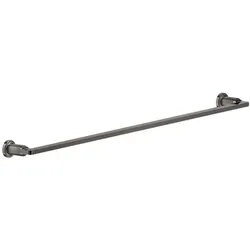 Gessi Inciso Handtuchhalter Achsabstand 80 cm, 58505706, Farbe: Metall Schwarz PVD