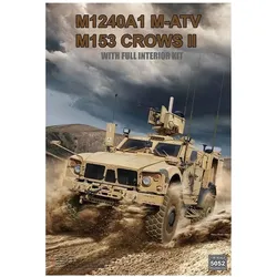 Rye Field Model M1240A1 M-ATV (M153 CROWS II ) with full interior