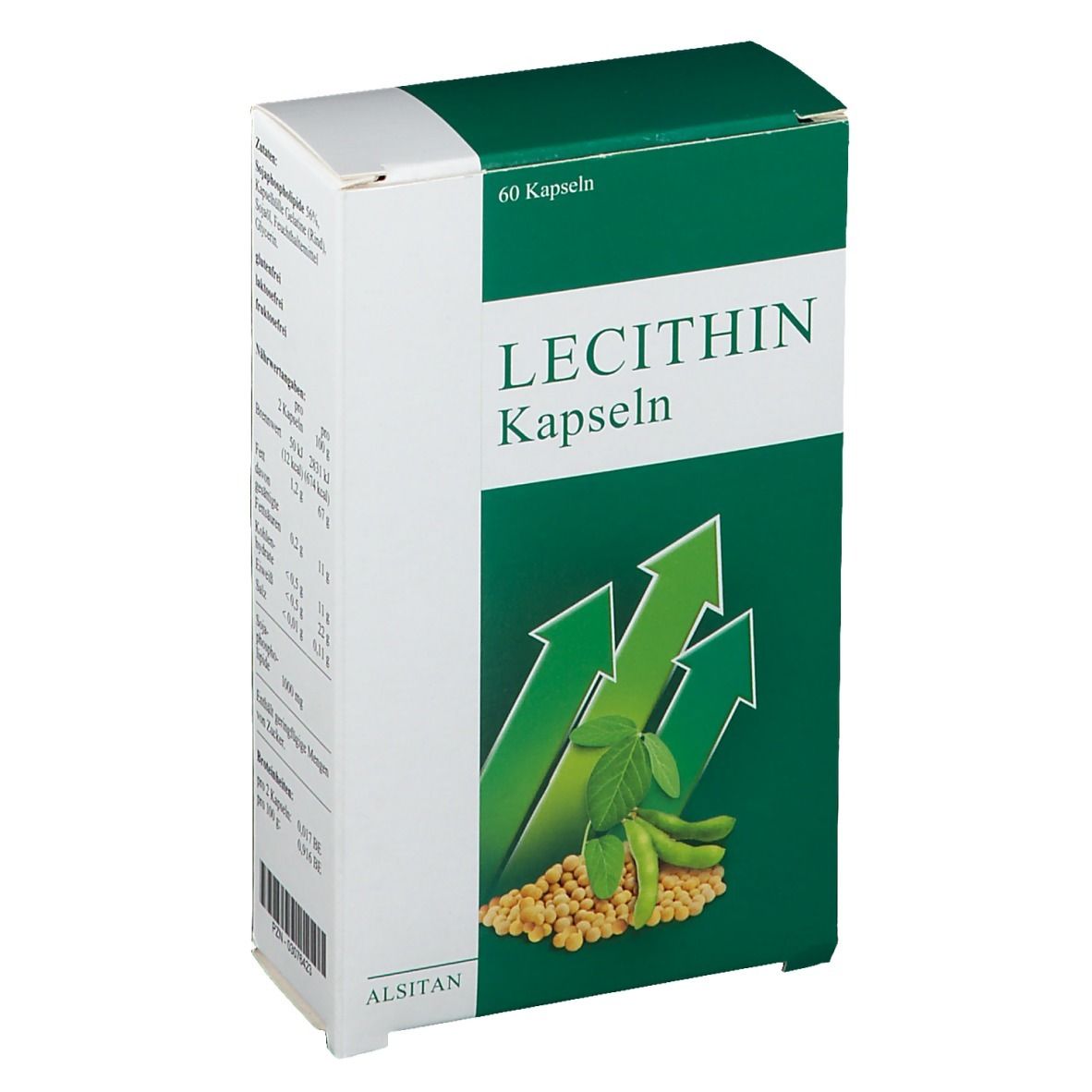 Lecithin Kapseln biolog.Alsitan 60 St