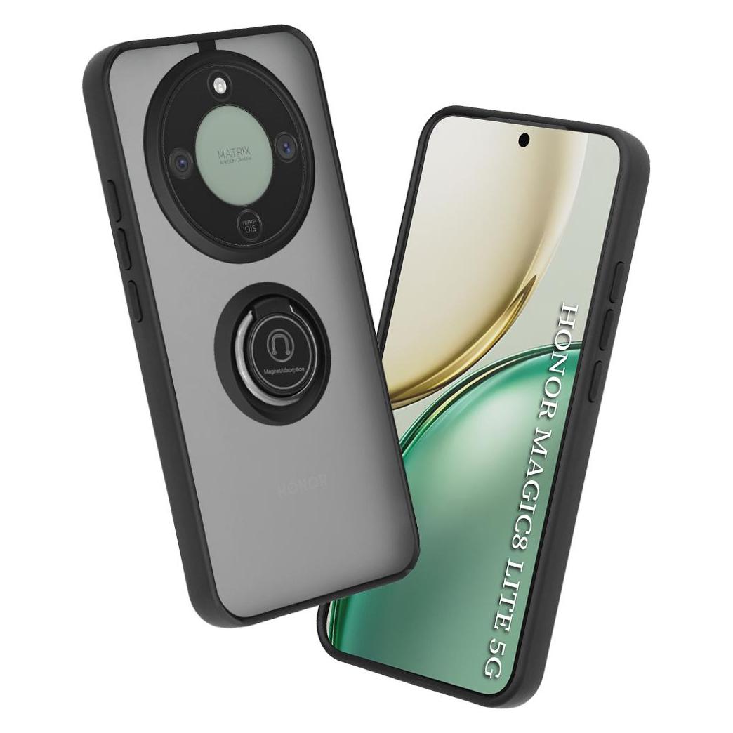 Techsuit - Glinth - Honor Magic8 Lite - Black (Honor Magic 8 Lite) (65238911)