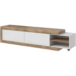 LOWBOARD SINFONIA 200x40x44 cm mit 2 Türen Eichefarben