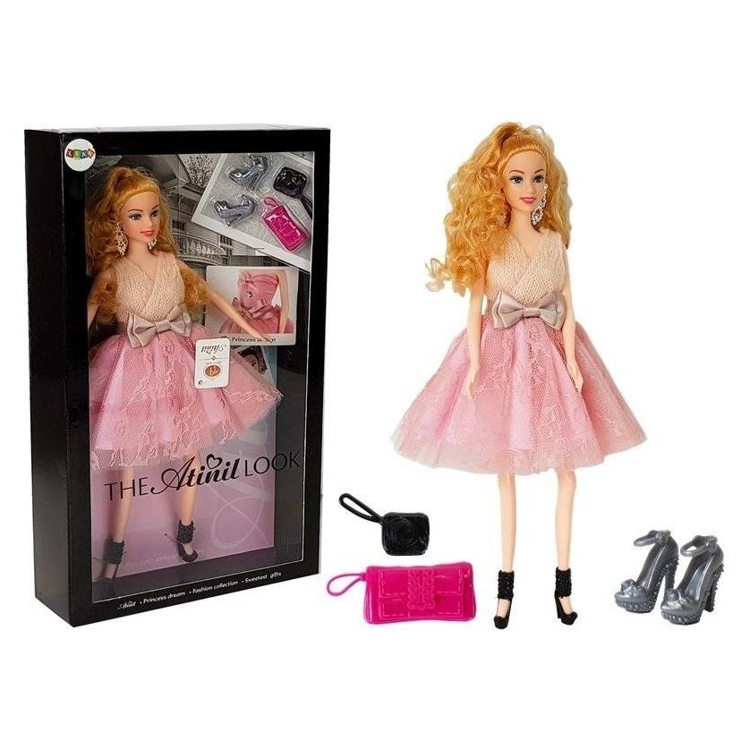 Lean Toys Modellpuppe + Zubehör 28cm (49672398)
