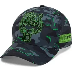 PLEIN SPORT Baseballkappe CAMOUFLAGE, Größe 0 in Schwarz 0227