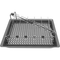 Air Fry Grill-Set Z11CG10X1, Backblech anthrazit, emailliert