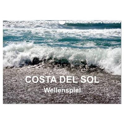COSTA DEL SOL - Wellenspiel (Wandkalender 2026 DIN A4 quer), CALVENDO Monatskalender