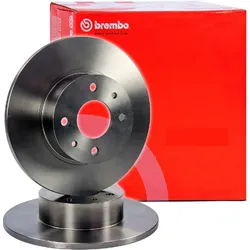 BREMBO Bremsscheibe 08.5085.14 voll Durchmesser 240 Stärke 11 mm 4 Bohrungen