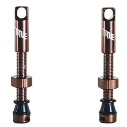 TITLE MTB Tubeless Ventil 44 mm 1 Paar | copper