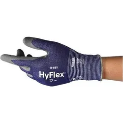 HyFlex, Schutzhandschuhe, Arbeitshandschuhe 11561R100-1P Grösse 10 Dunkelblau 12 Paar (10)