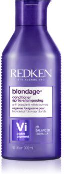 Redken Color Extend Blondage condicionador violeta neutraliza tons amarelados 300 ml. Color Extend Blondage