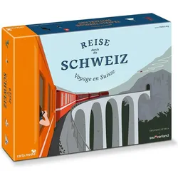 carta.media Reise durch die Schweiz (Deutsch, Englisch, Französisch, Italienisch, 2 - 6 Spieler)