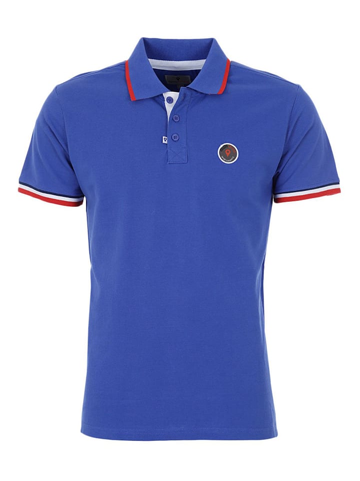 Degré Celsius Poloshirt "Cody" in Blau - L