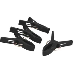 Berger Handtuchclip Coogee 4er Set schwarz