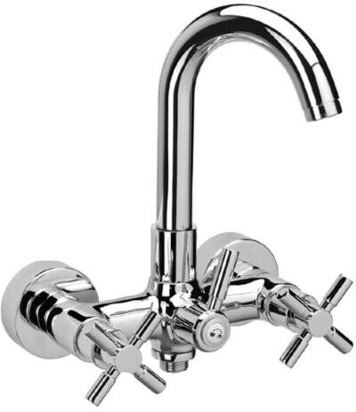 Herzbach Stilo Wannen-Zweigriffarmatur 14.952150.1.01 Aufputz, chrom