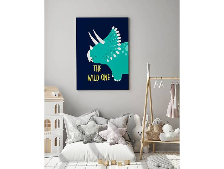Impression sur toile The Wild One 60 x 80cm Multicolore